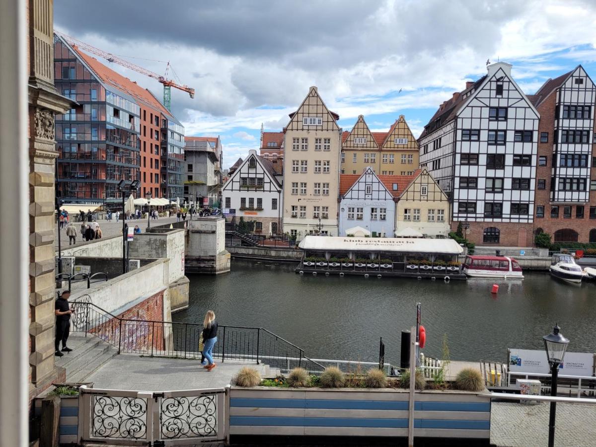 Apartament Stare Miasto Gdansk Z Widokiem Na Motlawe Exterior photo